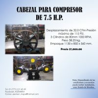 Venta de Cabezal para Compresor 